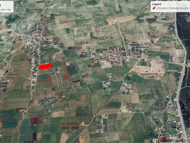 LAND FOR SALE IN ÖTÜKEN NEW DEVELOPMENT AREA WITH 11 DECLARATIONS OF 3 EVLEK ZONED AND ROAD ADEM AKIN 05338314949