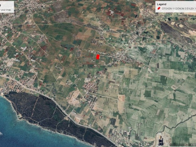 LAND FOR SALE IN ÖTÜKEN NEW DEVELOPMENT AREA WITH 11 DECLARATIONS OF 3 EVLEK ZONED AND ROAD ADEM AKIN 05338314949