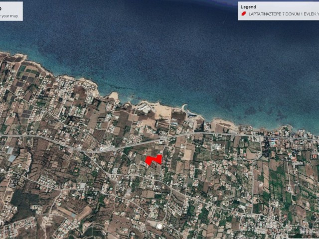 7 DECADES OF 1 EVLEK LAND FOR SALE IN LAPTA WITH SEA VIEW ADEM AKIN 05338314949