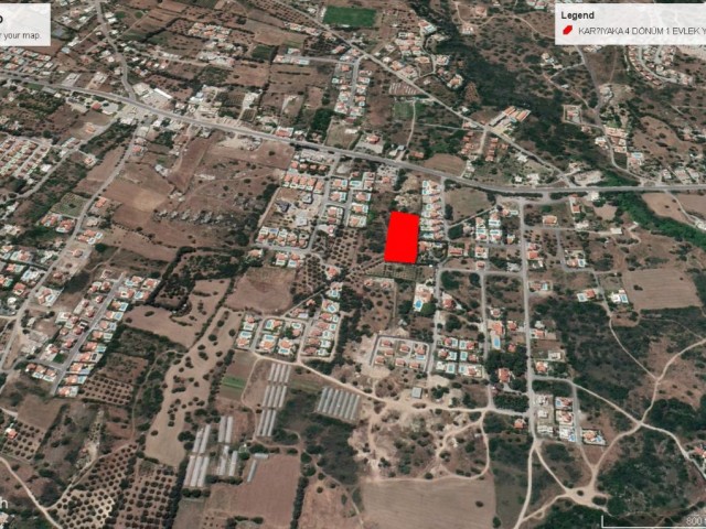 FOR SALE IN A PERFECT LOCATION IN KARŞIYAKA, 4 DECLARES OF LAND, 1 EVLEK, WITH SEA VIEW ADEM AKIN 05338314949