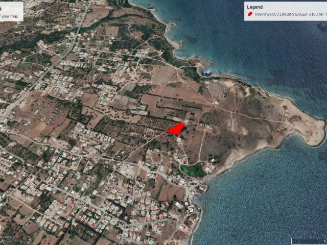 2 DECLARES OF 2 EVLEK 3100 M2 LAND FOR SALE IN KARŞIYAKA WITH VERY CLEAR SEA VIEW ADEM AKIN 05338314