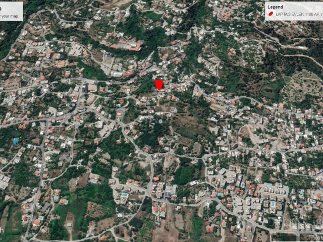 1230 M2 LAND FOR SALE IN LAPTA ON THE MOUNTAIN SIDE ADEM AKIN 05338314949