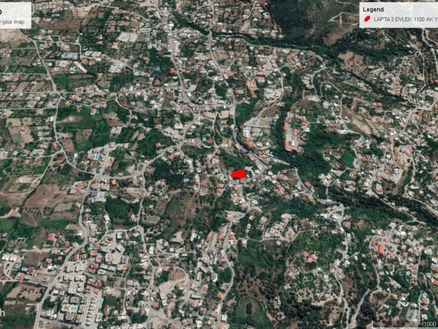 1230 M2 LAND FOR SALE IN LAPTA ON THE MOUNTAIN SIDE ADEM AKIN 05338314949