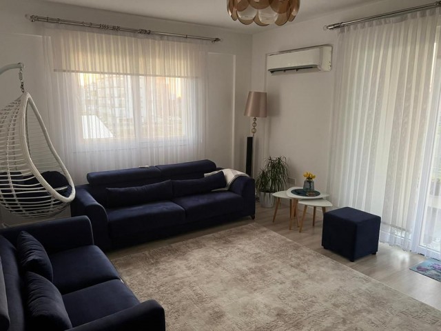 Famagusta Çanakkale Region, 3+1 ultraluxuriöse, voll möblierte Wohnung zu verkaufen.