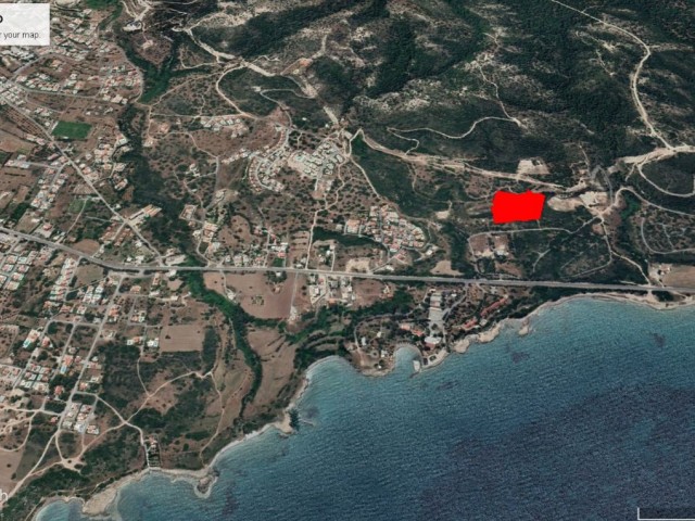 LAND FOR SALE IN KARŞIYAKA, 11 DECLARES OF 3 EVLEK WITH SEA VIEW, GREAT LOCATION ADEM AKIN 05338314949