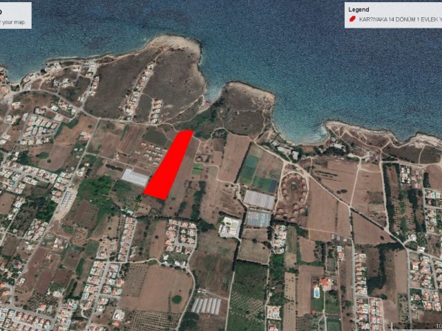 14 اعلامیه 1 EVLEK زمین برای فروش در کرشییاکا، تقریبا 100 متر از دریا ADEM AKIN 05338314949