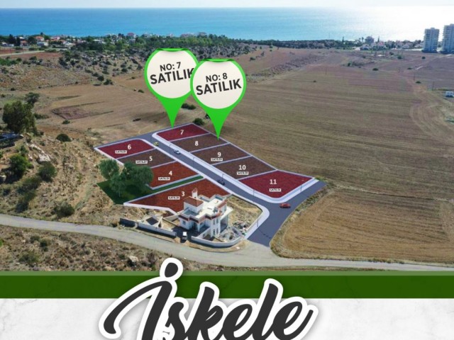 600 m2 land with sea view at a bargain price in Turkish Koçarlı