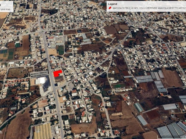 APPROXIMATELY ONE DECEMBER OF COMMERCIAL LAND ON TWO AND A HALF MILES MAGUSTA CENTER LAND IS FOR SALE IN EXCHANGE FOR A LAND ADEM AKIN 05338314949