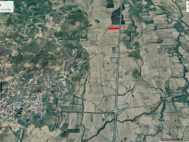 UM DIE İNÖNÜ-KREUZUNG, AN DER MAGUSA NICOSIA HAUPTSTRASSE, GEWERBLICHES WASSER IOLLAN 18 ERKLÄRUNGEN VON 2 EVLEK-LAND ZUM VERKAUF ADEM AKIN 05338314949