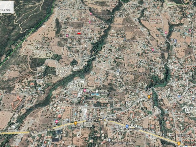 612 M2 LAND FOR SALE IN ÇATALKÖY WITH MOUNTAIN AND SEA VIEW ADEM AKIN 05338314949