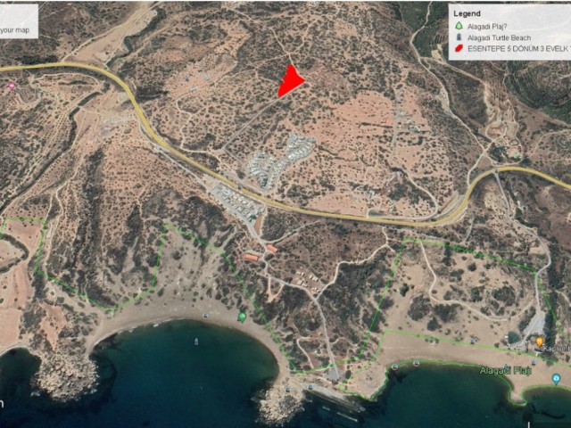 5 DONE 3 EVLEK LAND FOR SALE IN ESENTEPE WITH SEA VIEW IN A GREAT LOCATION ADEM AKIN 05338314949