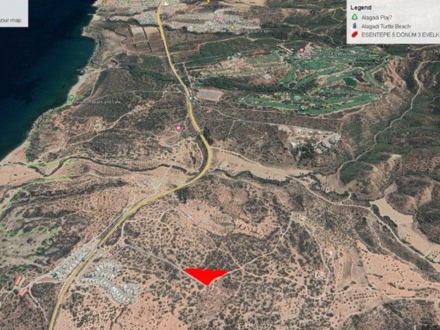 5 DONE 3 EVLEK LAND FOR SALE IN ESENTEPE WITH SEA VIEW IN A GREAT LOCATION ADEM AKIN 05338314949