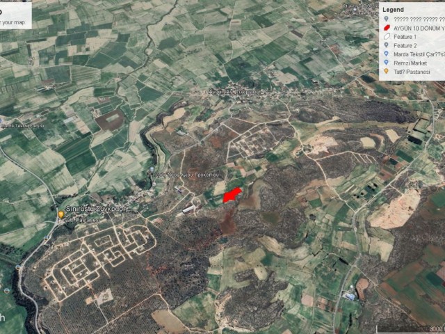 10 DECLARES OF LAND WITH SEA VIEW AND FOR SALE AT A BARGAIN PRICE IN THE AREA CALLED TEPE IN AYGÜN ADEM AKIN 05338314949+