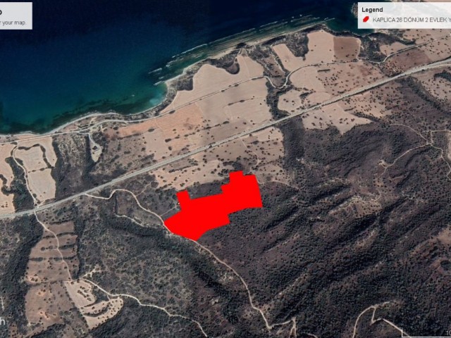 OUR LAND OF 26 DECLARES IS FOR SALE, SO CLOSE TO THE SEA IN KAPLICA, OPEN FOR CONSTRUCTION AND WITH 