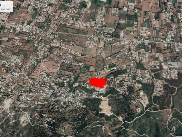 15 DECLARES OF LAND FOR SALE IN KARŞIYAKADA, SUITABLE FOR SITE CONSTRUCTION WITH MOUNTAIN AND SEA VIEWS ADEM AKIN 05338314949