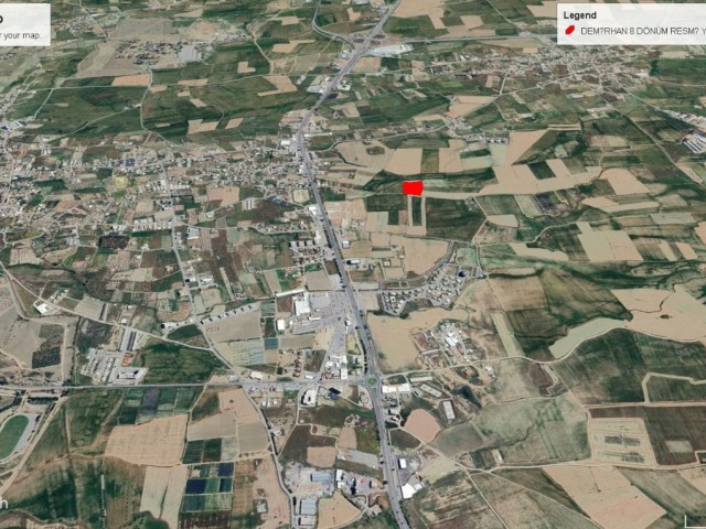 IN NEW DEVELOPMENT AREA IN DEMİRHAN, 8 DECLARES OF EQUIVALENT LAND FOR SALE WITH CASH OR 30% FLOOR ADEM AKIN 05338314949