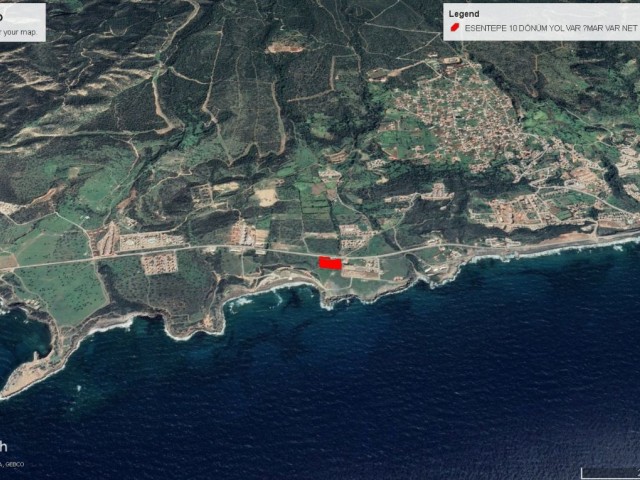 10 DECLARES OF EQUIVALENT KOÇANLI LAND FOR SALE IN ESENTEPE WITH GREAT SEA VIEW AND MOUNTAIN VIEW ADEM AKIN 053383214949