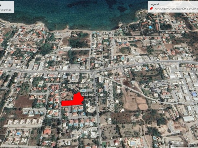 2 DECLARES OF 2 EVLEK LAND FOR SALE IN KARAOĞLANOĞLU WITH SEA VIEW LANDİADEM AKIN 05338314949