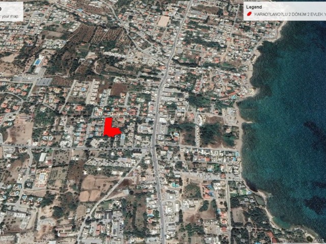 2 DECLARES OF 2 EVLEK LAND FOR SALE IN KARAOĞLANOĞLU WITH SEA VIEW LANDİADEM AKIN 05338314949