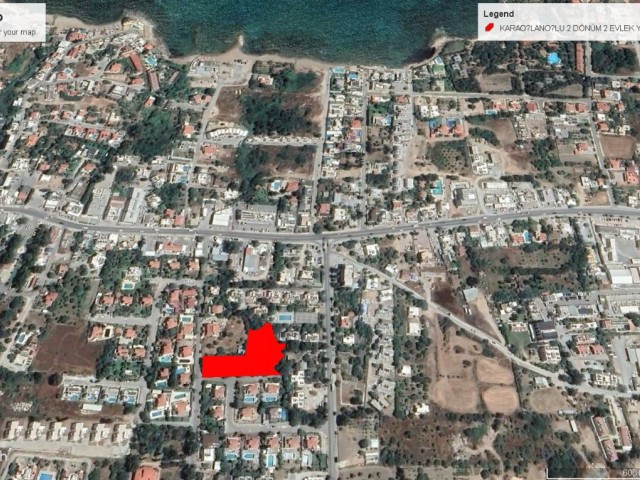 2 DECLARES OF 2 EVLEK LAND FOR SALE IN KARAOĞLANOĞLU WITH SEA VIEW LANDİADEM AKIN 05338314949