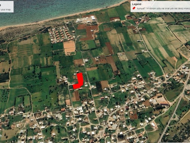 13 DECLARES OF LAND FOR SALE IN KUMYALI WITH SEA VIEW AND COMPLETE INVESTMENT ADEM AKIN 05338314949