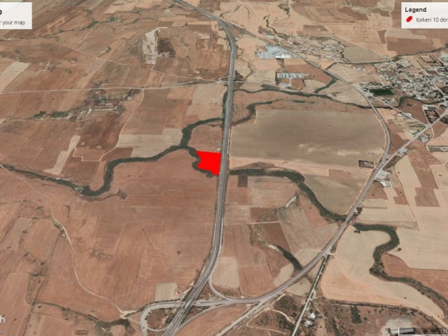 10 DECLARES OF LAND FOR SALE, NEW TO THE MAIN ROAD IN TÜRKERİ ADEM AKIN 05338314949