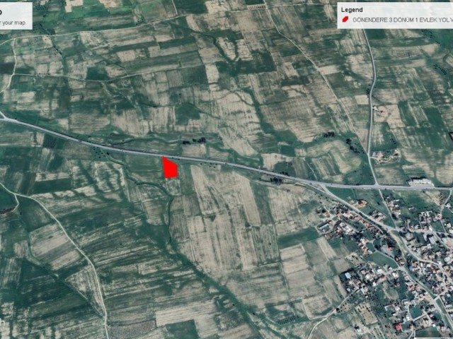 NEW TO THE MAIN ROAD IN GÖNENDERE SAFIL 96 3 DECLARES OF 1 EVLEK LAND FOR SALE ADEM AKIN 05338314949