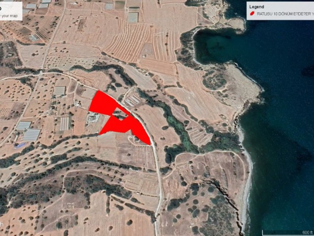 10 DECLARES OF LAND FOR SALE IN TATLISU WITH SEA VIEW ADEM AKIN 05338314949