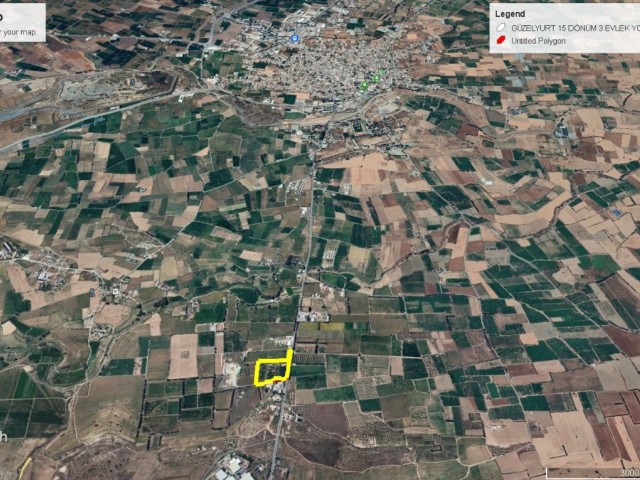 LAND FOR SALE IN GÜZELYÜRT YUVACIK IN FASIL 96 15 DECLARES 3 EVLEK OFFICIAL ROAD IN A SUPER LOCATION ADEM AKIN 05338314949