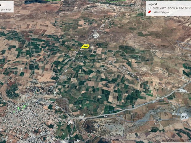 LAND FOR SALE IN GÜZELYÜRT YUVACIK IN FASIL 96 15 DECLARES 3 EVLEK OFFICIAL ROAD IN A SUPER LOCATION ADEM AKIN 05338314949