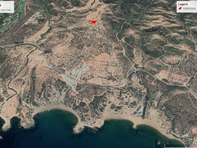 INVESTMENT IN ESENTEPE, 4 DONE 2 EVLEK LAND FOR SALE WITH SEA VIEW ADEM AKIN 05338314949