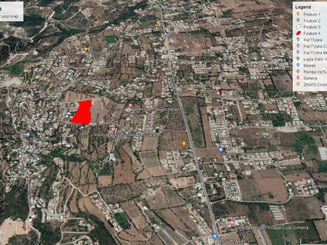 20 DECLARES OF LAND FOR SALE IN KARŞIYAKA WITH MOUNTAIN AND SEA VIEWS ADEM AKIN 05338314949