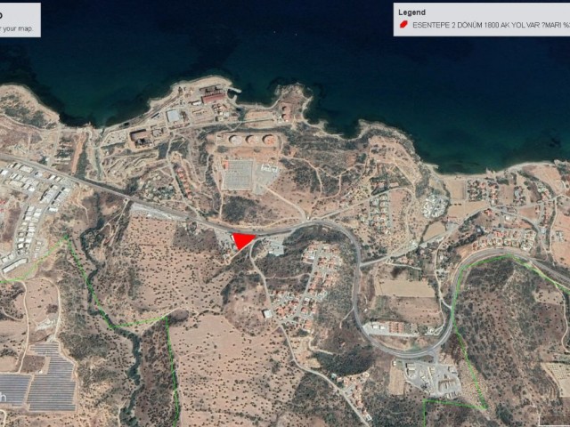 2 DECLARES OF 1800 AK LAND FOR SALE WITH COMMERCIAL CONDITIONS AND SEA VIEW, NEW TO THE MAIN ROAD IN ESENTEPE REGION ADEM AKIN 05338314949