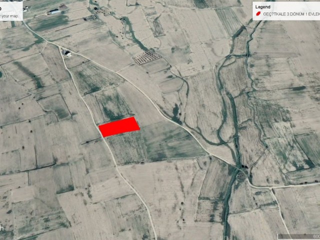 SMALL LAND IN GEÇITKALE AT A BARGAIN PRICE, 3 DECLARES OF 1 EVELEK LAND FOR SALE ADEM AKIN 05338314949