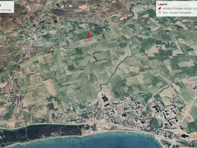 5 DONE LAND, 1 EVLEK, FOR SALE IN A SUPER LOCATION BETWEEN İSKELE AYGÜN ADEM AKIN 05338314949