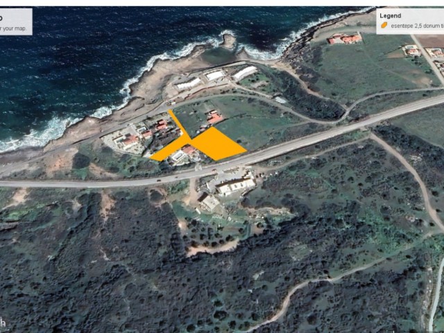 2 DECLARES OF 2 EVLEK SEA VIEW LAND FOR SALE IN ESENTEPE WITH A GREAT VIEW FOR 35% FLOOR ADEM AKIN 05338314949