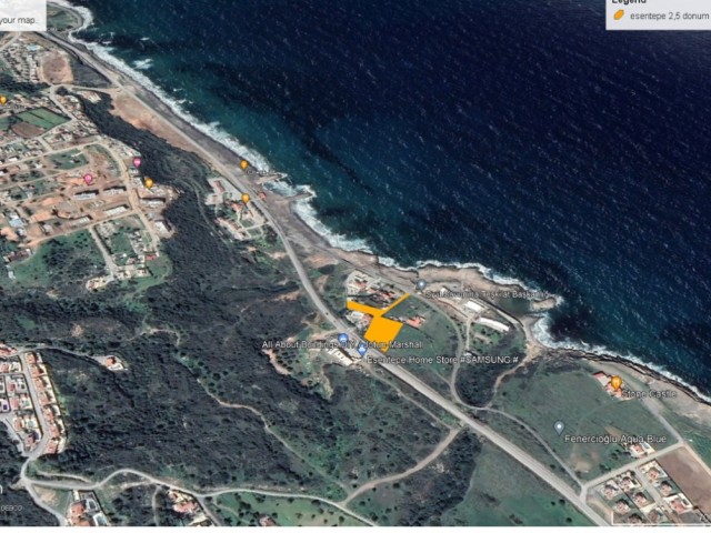 2 DECLARES OF 2 EVLEK SEA VIEW LAND FOR SALE IN ESENTEPE WITH A GREAT VIEW FOR 35% FLOOR ADEM AKIN 05338314949