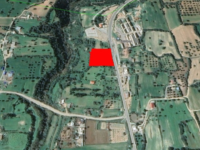 FOR SALE (7309) 5 DONE 2 EVLEK m2 LAND WITH NEW COMMERCIAL LAND IN DIPKARPZ, NEAR THE MAIN ROAD 05338314949