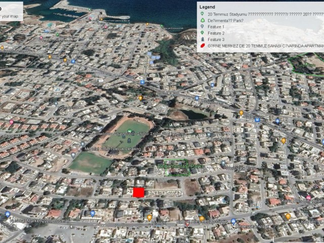 520 M2 LAND FOR SALE IN A GREAT LOCATION IN KYRENIA CENTER WITH 180% ZONING, SEA VIEW AND OFFICIAL ROAD ADEM AKIN 05338314949