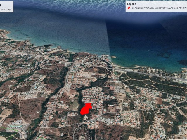 7 DECLARES OF 1 EVLEK LAND FOR SALE IN ALSANCAK WITH SEA VIEW IN A SUPER LOCATION ADEM AKIN 05338314