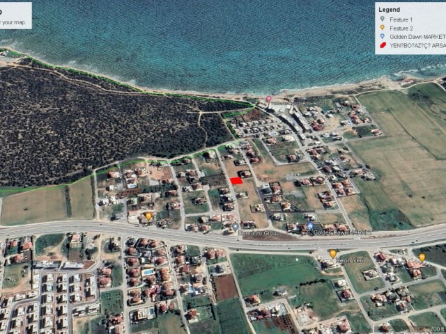 EQUIVALENT KOÇAN 567 M2 LAND FOR SALE WITH SEA VIEW ACROSS YENIBOĞAZİÇİ KELIN PLACE ADEM AKIN 05338314949