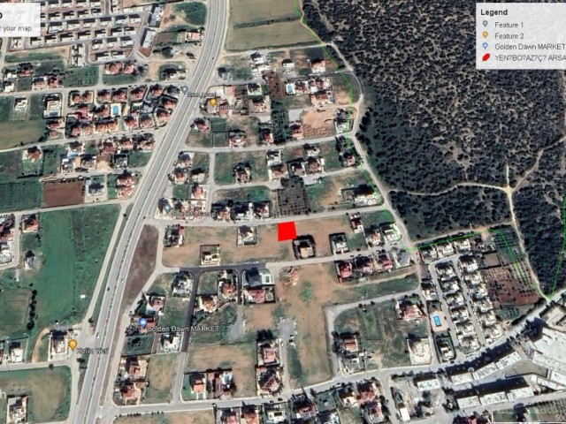 EQUIVALENT KOÇAN 567 M2 LAND FOR SALE WITH SEA VIEW ACROSS YENIBOĞAZİÇİ KELIN PLACE ADEM AKIN 05338314949