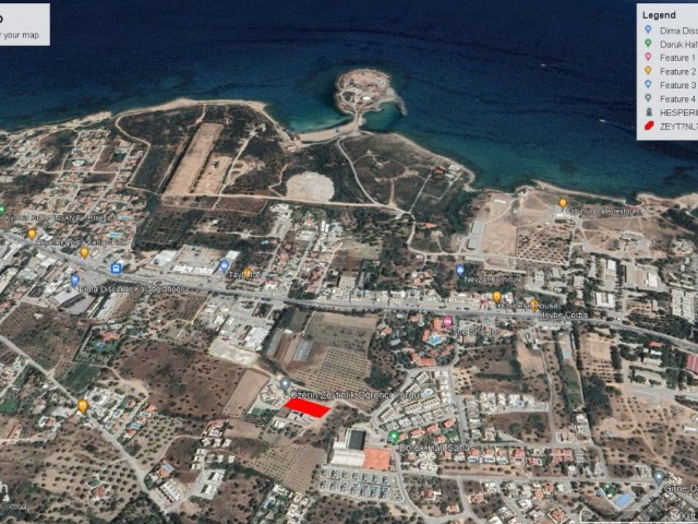 1692 M2 LAND FOR SALE IN ZEYTİNGROVE WITH GREAT SEA VIEW ADEM AKIN 05338314949