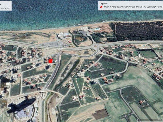 587 m2 LAND FOR SALE IN İSKELE LONG BEACH WITH 160% ZONING, 4 FLOOR PERMISSION ADEM AKIN 05338314949