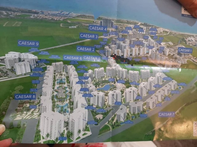 /caesar Resort 7 / балкон 15 м/ сдача в эксплуатацию в феврале 2025 г. /