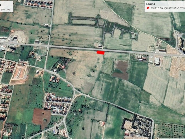 LAND FOR SALE IN İSKELE BAHÇALAR WITH COMMERCIAL PERMIT CONTACTING THE MAIN ROAD 70% 4 FLOOR WITH PERMISSION NOTE: SUITABLE FOR GALLERY CONSTRUCTION... ADEM AKIN 05338314949