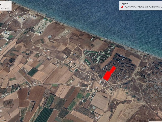 8 DECLARES OF LAND FOR SALE IN GAZİVEREND WITH SEA VIEW IN TURKISH LOÇANLI ADEM AKIN 05338314949