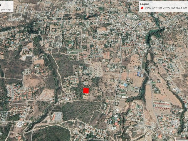 3137 M2 LAND FOR SALE IN ÇATALKÖY WITH SEA VIEW OR FOR SALE IN EXCHANGE FOR A FLAT ADEM AKIN 05338314949