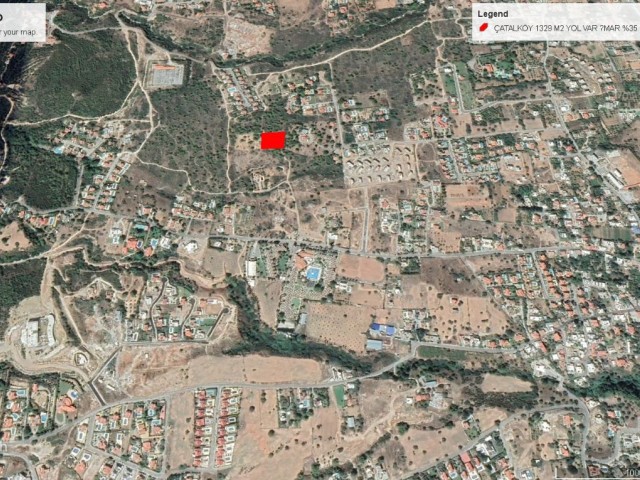 3137 M2 LAND FOR SALE IN ÇATALKÖY WITH SEA VIEW OR FOR SALE IN EXCHANGE FOR A FLAT ADEM AKIN 05338314949