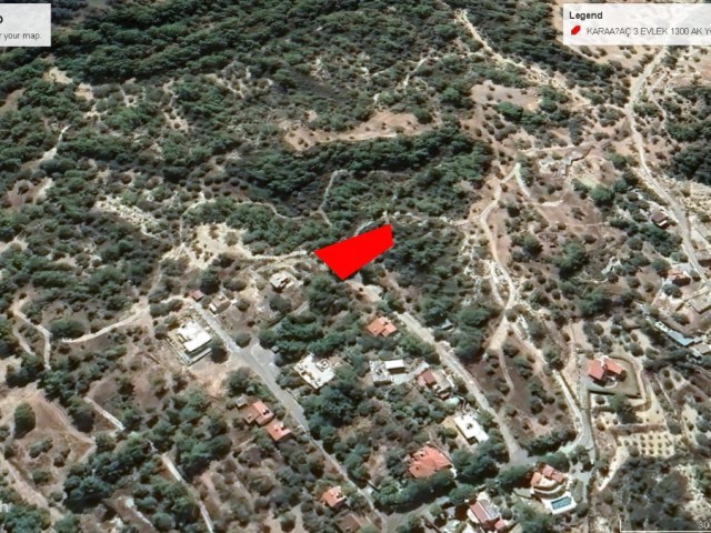 LAND FOR SALE IN KARAAĞAÇ WITH SEA VIEW 3 EVLEK 1300 AK LAND ADEM AKIN 05338314949